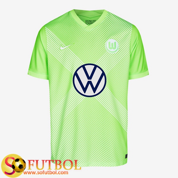 Camiseta Futbol Vfl Wolfsburg Primera 2020/21