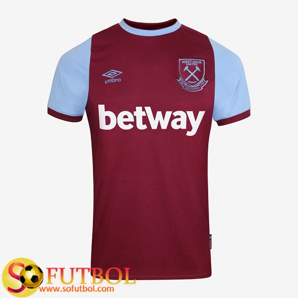 Camiseta Futbol West Ham Primera 2020/21