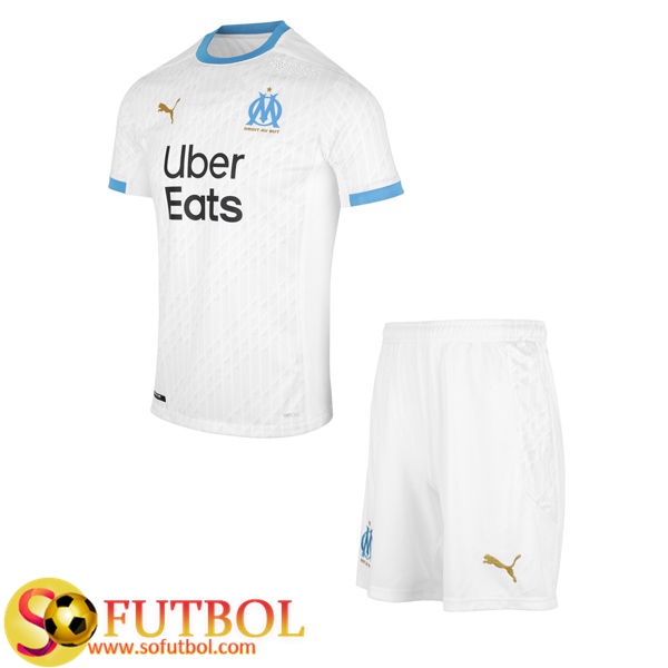 Camiseta Futbol Marsella OM Ninos Primera 2020/21