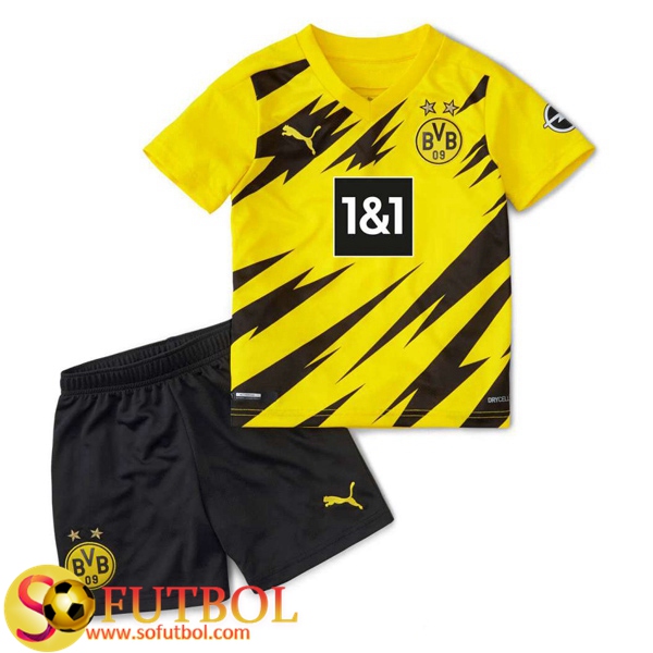 Camiseta Futbol Dortmund BVB Ninos Primera 2020/21