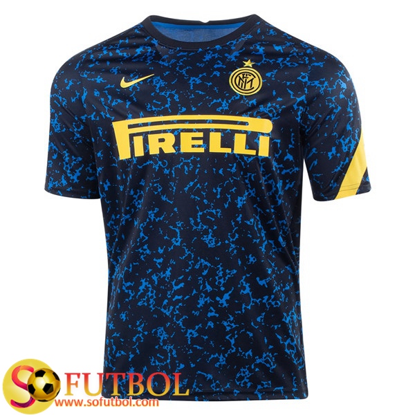 Camisetas de entrenamiento Inter Milan Azul 20/21
