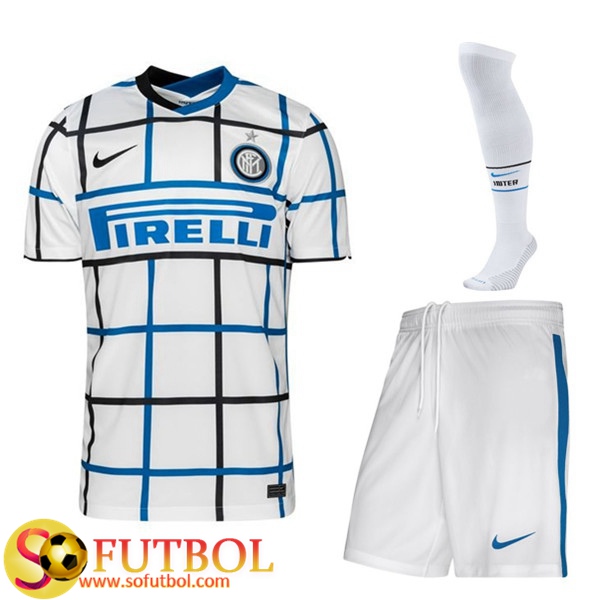 Traje Camiseta Futbol Inter Milan Segunda (Cortos+Calcetines) 2020/21