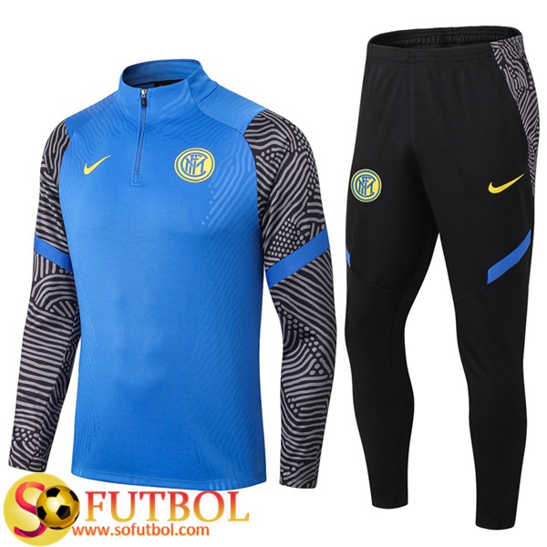Chandal Futbol Inter Milan Azul 2020/2021 / Sudadera y Pantalon Entrenamiento