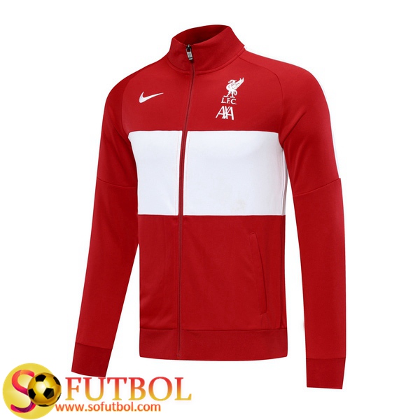 Chaqueta Futbol FC Liverpool Roja 2020 2021