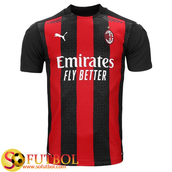 Nueva Camiseta Futbol Milan AC Primera 2020/21