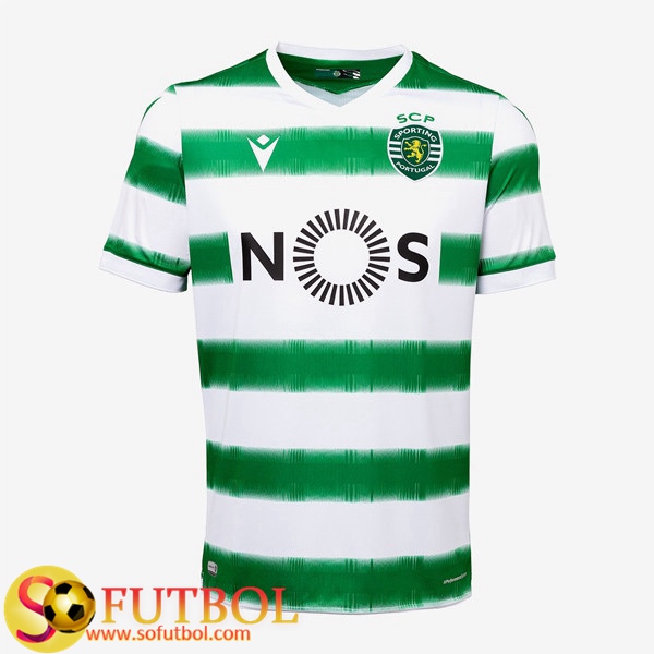Camiseta Futbol Sporting Primera 2020/21