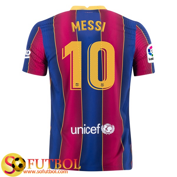 Camiseta Futbol FC Barcelona (MESSI 10) Primera 2020/21