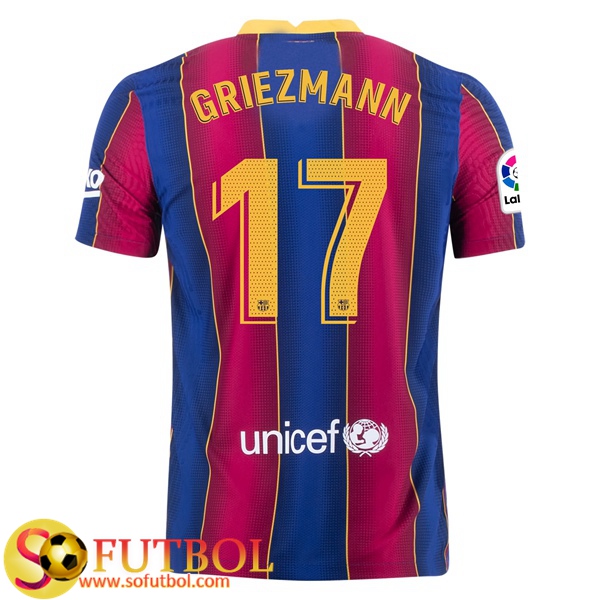 Camiseta Futbol FC Barcelona (GRIEZMANN 17) Primera 2020/21