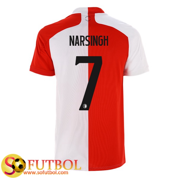 Camiseta Futbol Feyenoord (NARSINGH 7) Primera 2020/21