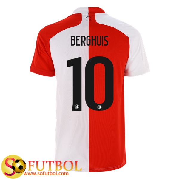 Camiseta Futbol Feyenoord (BERGHUIS 10) Primera 2020/21