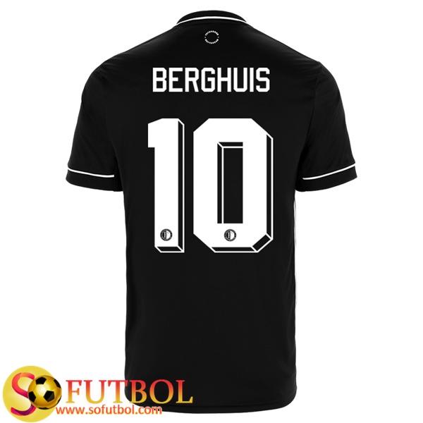 Camiseta Futbol Feyenoord (BERGHUIS 10) Segunda 2020/21