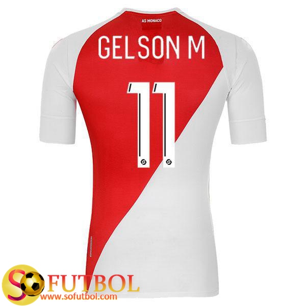 Camiseta Futbol AS Monaco (GELSONM 11) Primera 2020/21