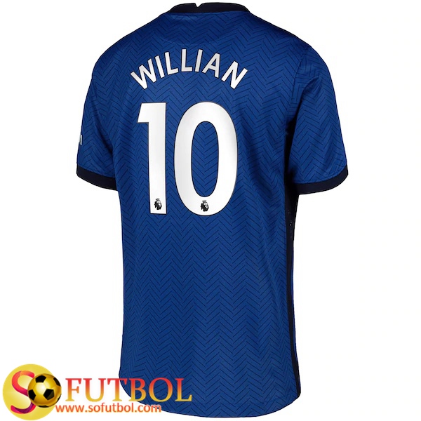 Camiseta Futbol FC Chelsea (Willian 10) Primera 2020/21