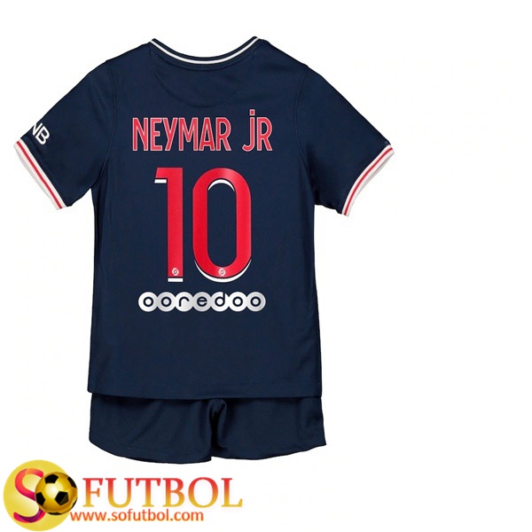 Camiseta + Pantalones PSG (Neymar Jr 10) Ninos Primera 2020/21