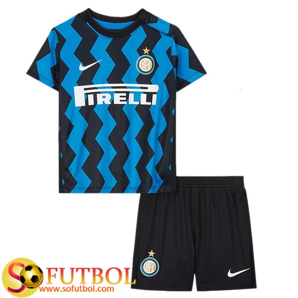 Nueva Camiseta + Pantalones Inter Milan Ninos Primera 2020/21