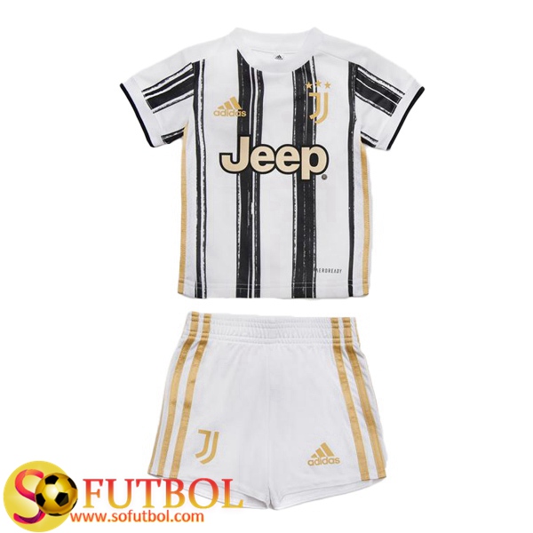 Nueva Camiseta + Pantalones Juventus Ninos Primera 2020/21