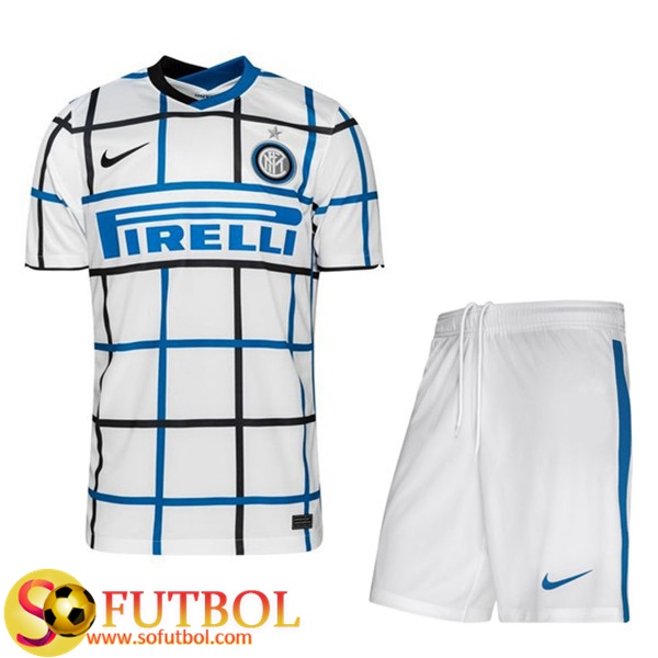 Traje Camiseta Futbol Inter Milan Segunda + Cortos 2020/21