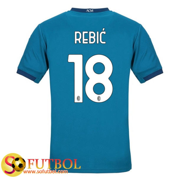 Camiseta Futbol Milan AC (REBIC 18) Segunda 2020/21