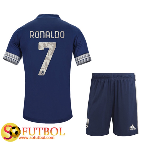 Camisetas Personalizadas Futbol Juventus (RONALDO 7) Ninos Segunda 20/21