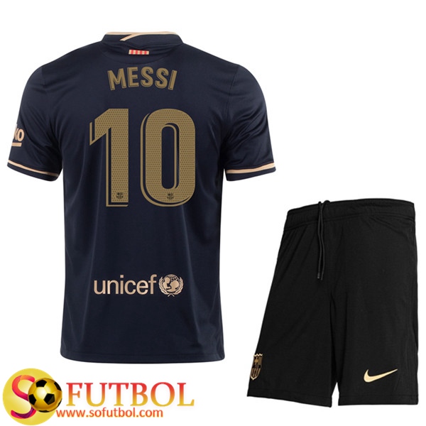 Camisetas Personalizadas Futbol FC Barcelona (MESSI 10) Ninos Segunda 20/21