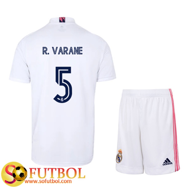 Camisetas Personalizadas Futbol Real Madrid (ZIDANE 5) Ninos Primera 20/21