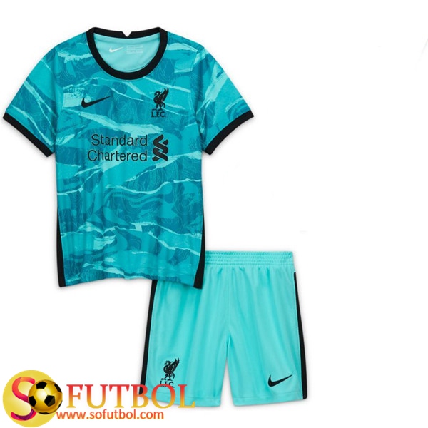 TOP THAI quality | Camiseta + Pantalones FC Liverpool Segunda 2020 21