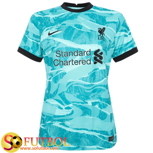 Nueva Camiseta Futbol FC Liverpool Mujer Segunda 2020/21