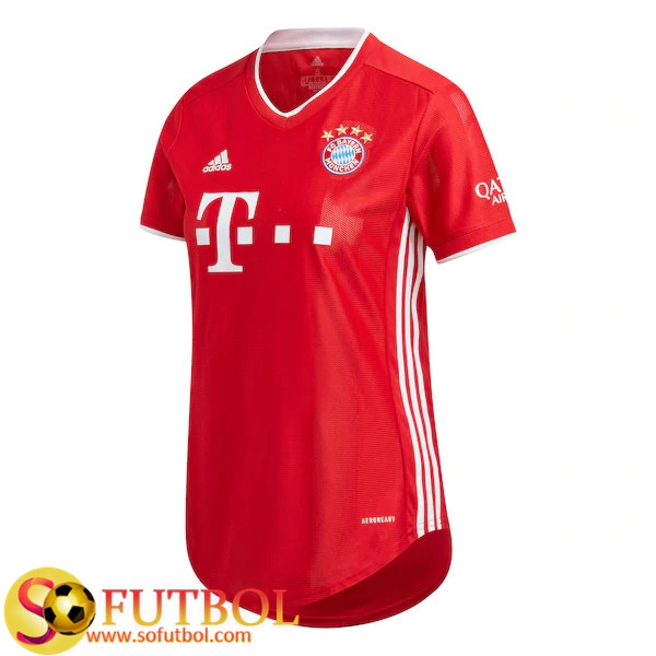Nueva Camiseta Futbol Bayern Munich Mujer Primera 2020/21