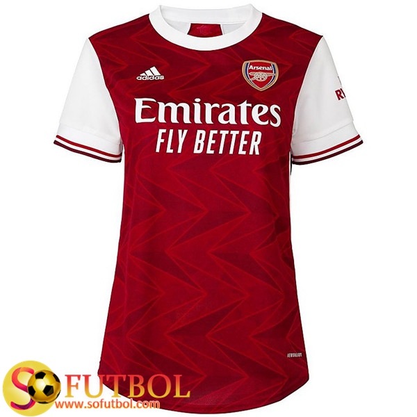 Nueva Camiseta Futbol Arsenal Mujer Primera 2020/21