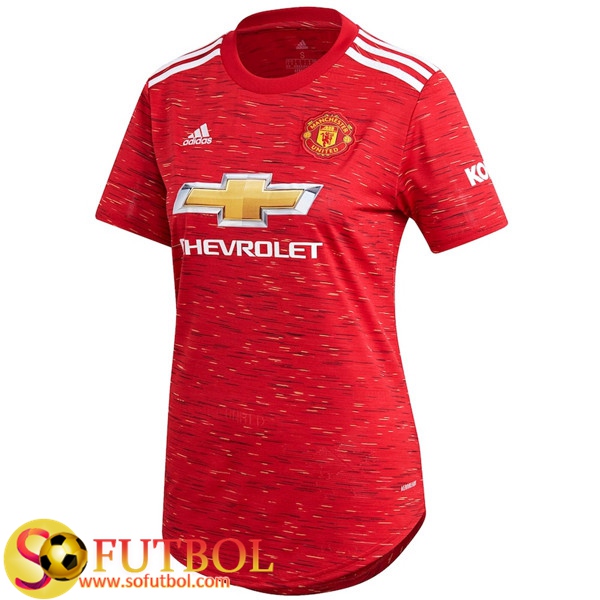 Nueva Camiseta Futbol Manchester United Mujer Primera 2020/21