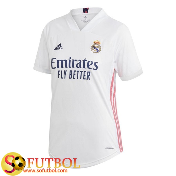 Nueva Camiseta Futbol Real Madrid Mujer Primera 2020/21
