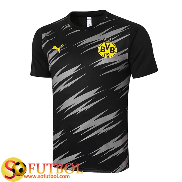 Camisetas entrenamiento Dortmund BVB Negro 2020/2021