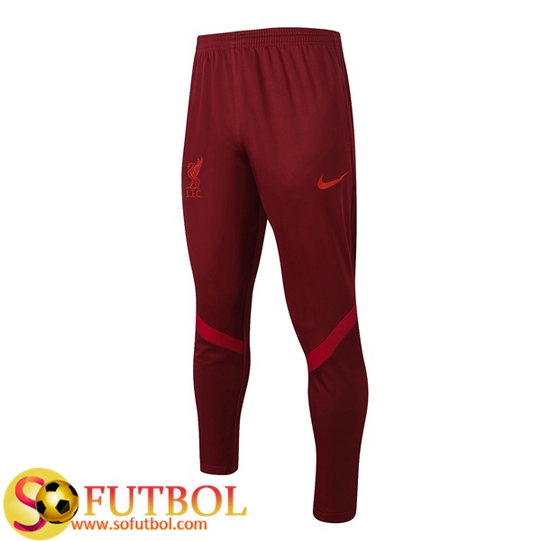 Pantalones Entrenamiento FC Liverpool Roja 2020/21