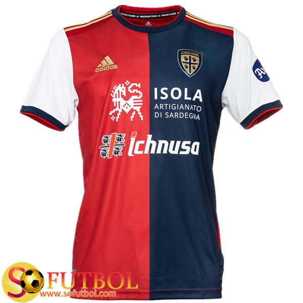 Camiseta Futbol Cagliari Primera 2020/21