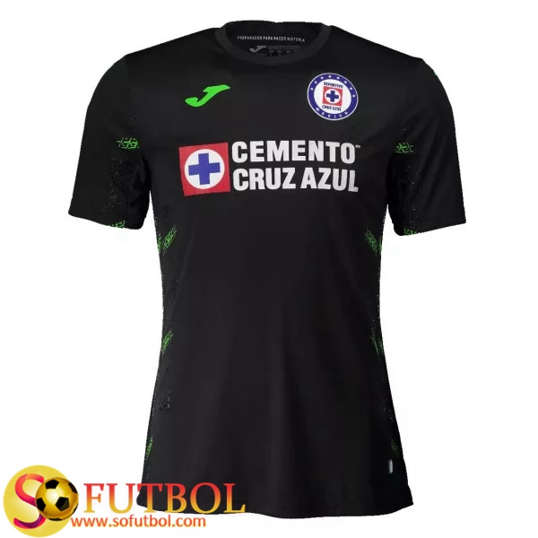 Camiseta Futbol Cruz Azul Portero Negro 2020/21
