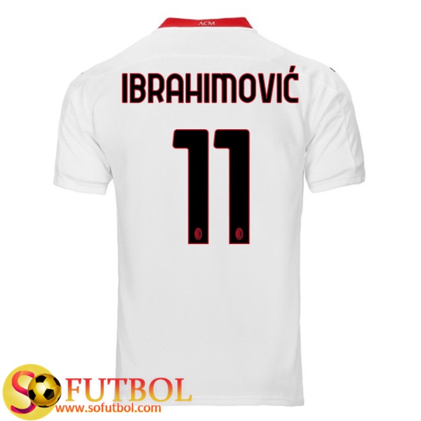 Camiseta Futbol Milan AC (IBRAHIMOVIC 11) Segunda 2020/21