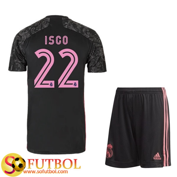 Camiseta + Pantalones Real Madrid (ISCO 22) Ninos Tercera 2020/21
