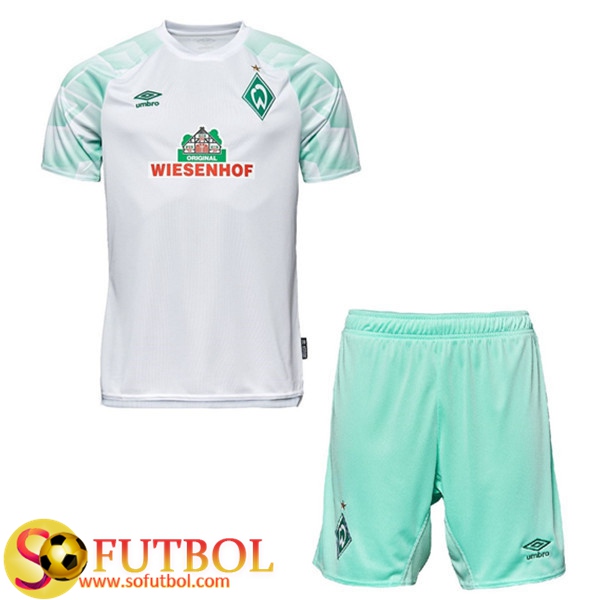 Camiseta + Pantalones Werder Bremen Ninos Segunda 2020/21