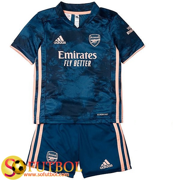 Camiseta + Pantalones Arsenal Ninos Tercera 2020/21