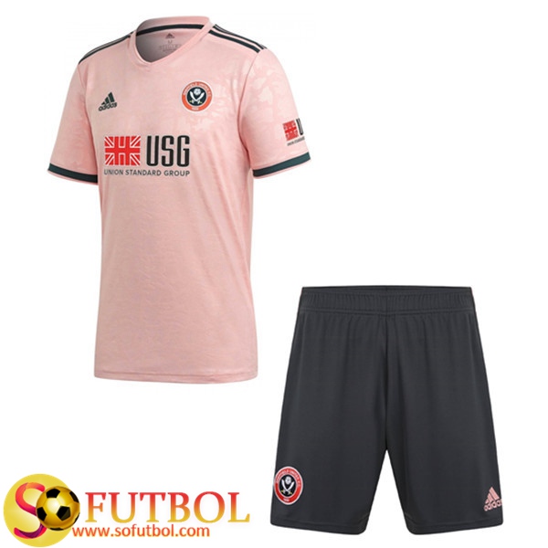 Camiseta + Pantalones Sheffield United Ninos Segunda 2020/21 Camiseta + Pantalones Sheffield United Ninos Segunda 2020/21