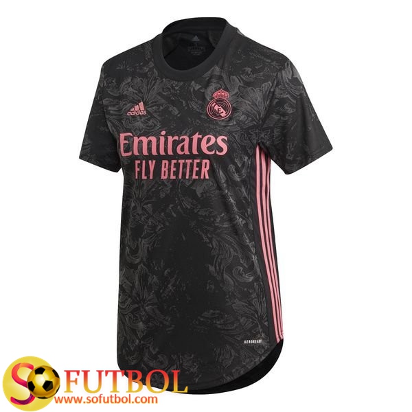 Camiseta Futbol Real Madrid Mujer Tercera 2020/21