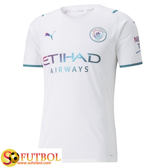 Camiseta Futbol Manchester City Alternativo 2021/2022