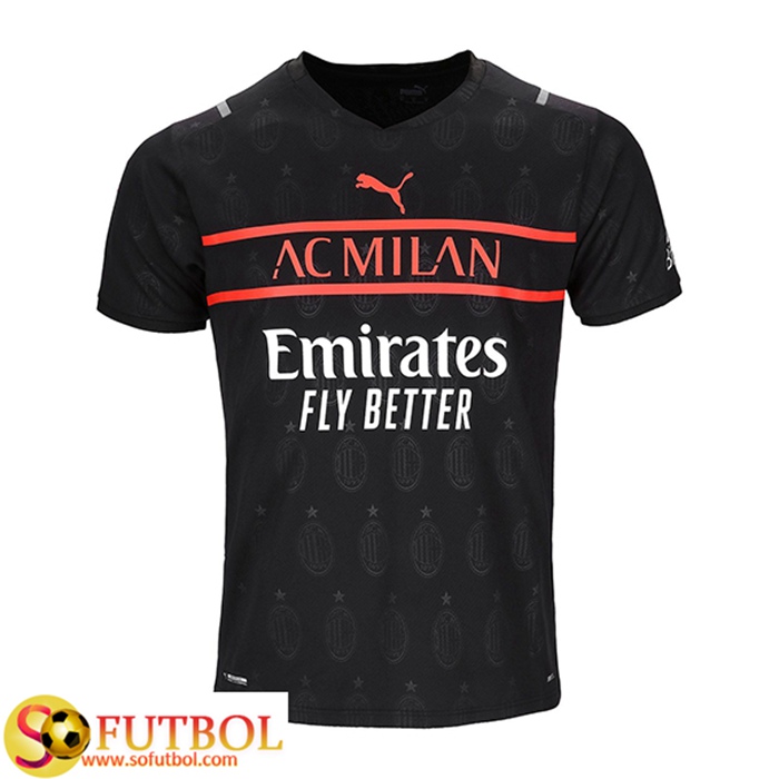 Camiseta Futbol AC Milan Tercero 2021/2022
