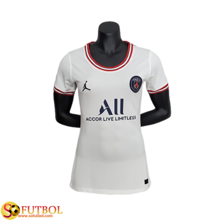 Camiseta Futbol PSG Mujer Fourth 2021/2022