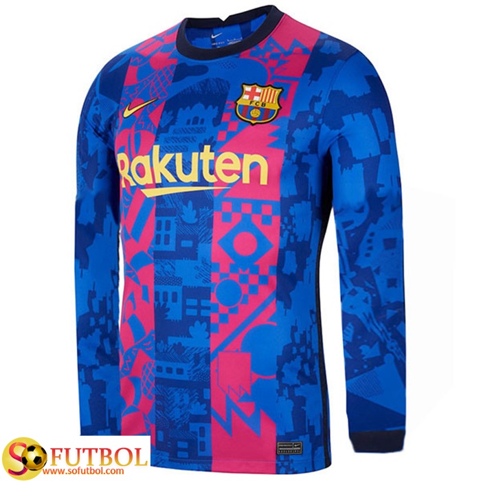 Diseño De Camisetas De FC Barcelona Manga Tercera Baratas
