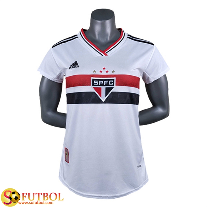 Camisetas De Futbol Sao Paulo Mujer Primera 2022/2023