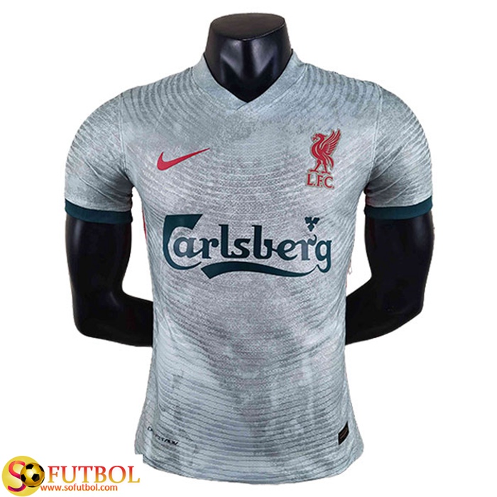 Camiseta Entrenamiento FC Liverpool Player Version Gris 2022/2023