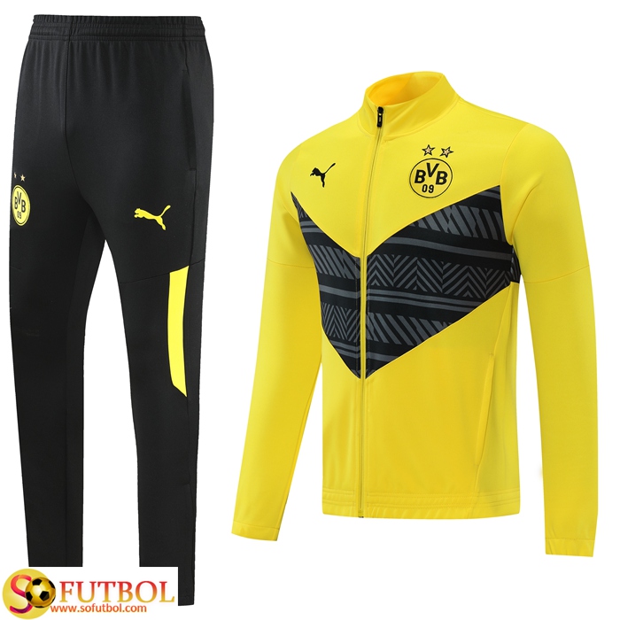 Las Chandal Equipos De Futbol - Chaqueta Dortmund BVB 2022/2023 Baratas