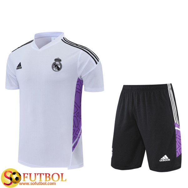 Camiseta Entrenamiento +Cortos Real Madrid Negro 2022/2023