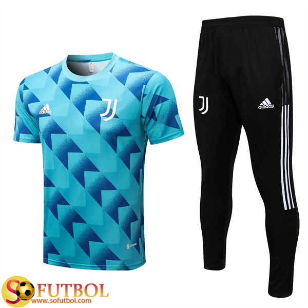 Camiseta Entrenamiento + Pantalones Juventus Azul 2022/2023